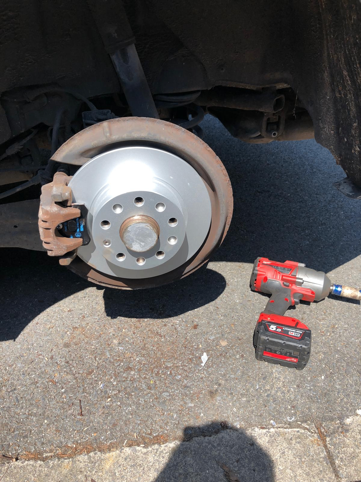 Brake disc & pad replacement