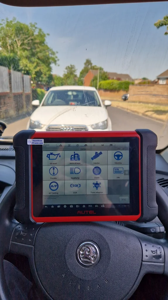 Full vehicle diagnostic scan